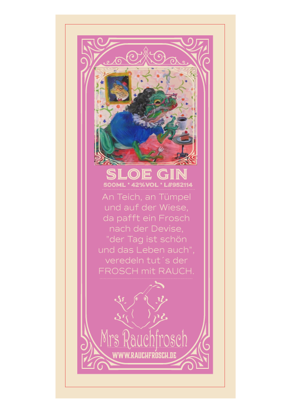 Mrs. Rauchfrosch Gin 0.5 l