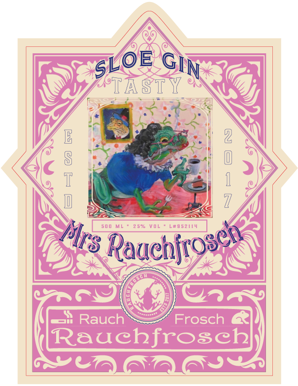 Mrs. Rauchfrosch Gin 0.5 l